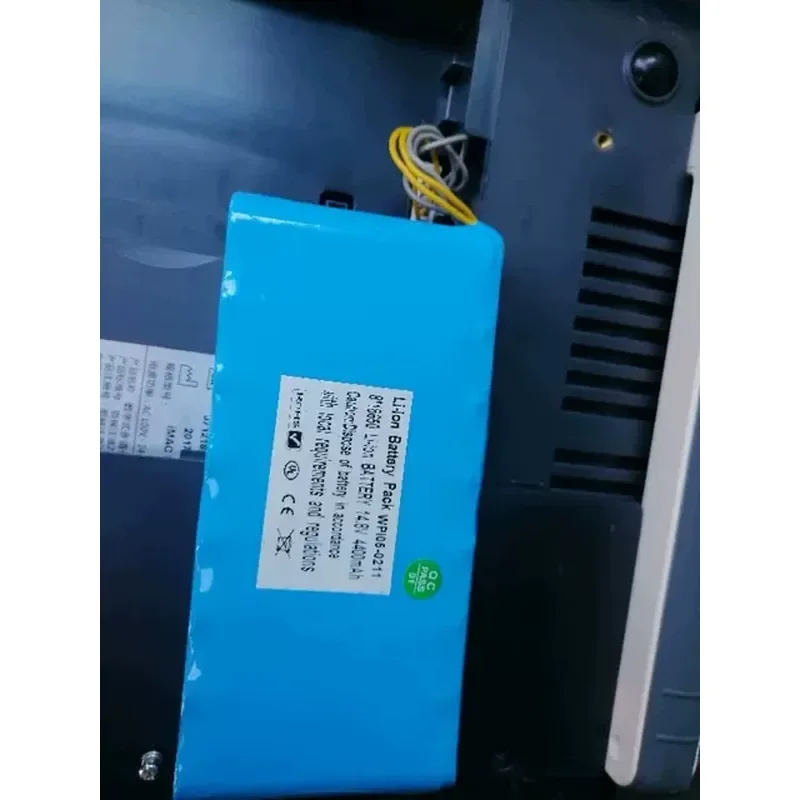 Rechargeable Battery 14.8V 4400mAh for Wuhan Zhongqi iMAC U80 Digital Multi-channel Electrocardiogram Machine