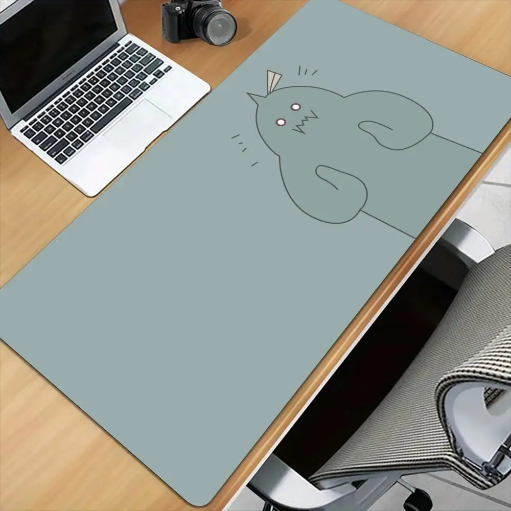 

Милый большой коврик для мыши в минималистском стиле, настольный коврик с прошитыми краями, нескользящие настольные аксессуары, настольные коврики, удлиненный коврик, игровые коврики
