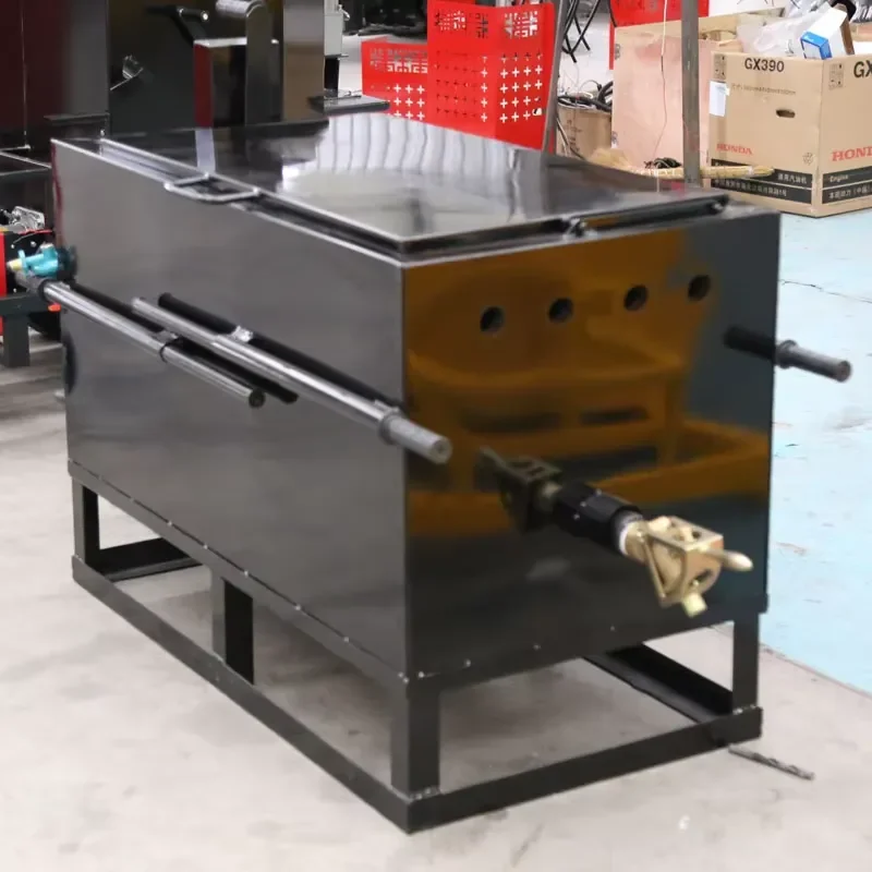Portable Asphalt Melting Kettle Lightweight Bitumen Heating Pot for Highway Construction Repair