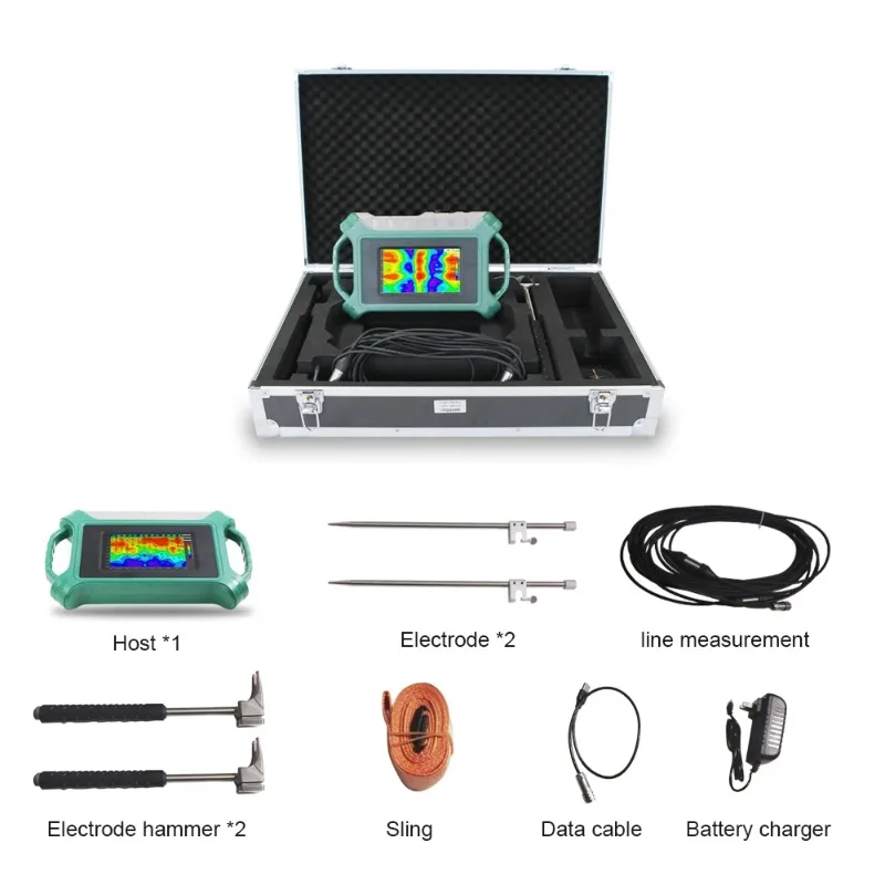 Underground/water Detector  AIDU ADMT-300SX/With Sensor Upgrading Version 3D 0-300M Touch Screen Type Free App