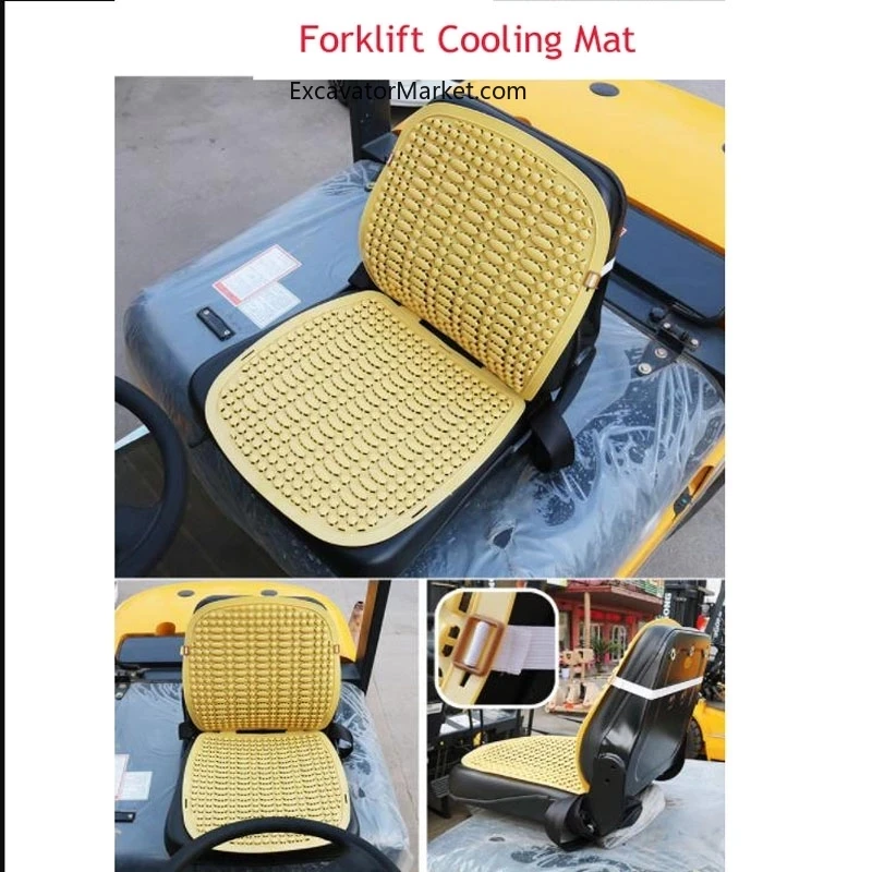 Breathable Excavator Forklift Cool 1PC Forklift Cushion Summer Weather Ventilation Cushion Truck Car Plastic Cushion