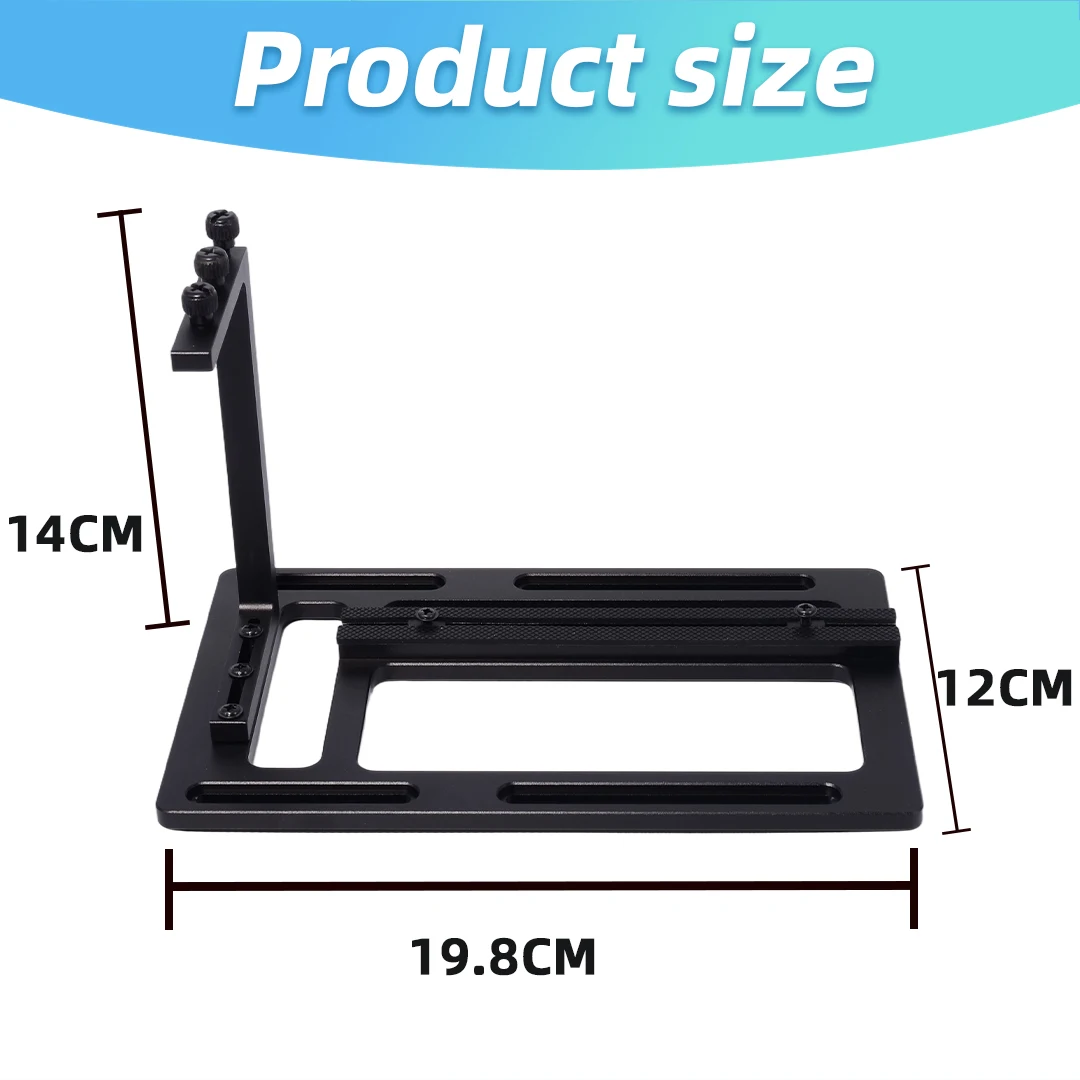 50/40 Series GPU Vertical Mount Bracket Kit 4-Way Slide Rail  PCIe 4.0/5.0 Riser Cable External GPU Dock Full Case Compatibility