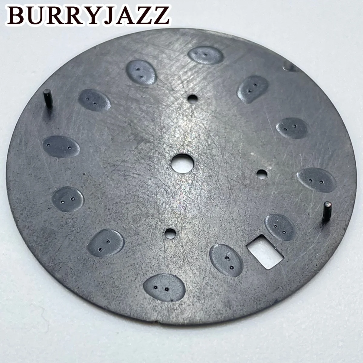 BURRYJAZZ 32.5mm 6 Hands Green Luminous Dial Used For Quartz Movement VK63 VK63A Timing Indicator Watch Modification Accessories
