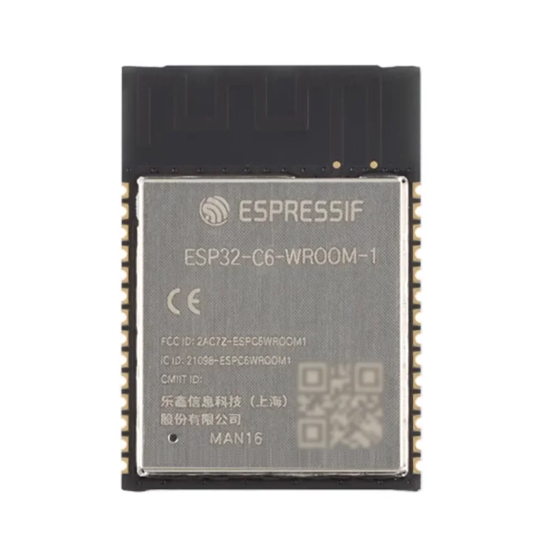 ESP32-C6-WROOM-1-N16 2.4GHz Wi-Fi 6 Bluetooth Bluetooth 5 Zigbee