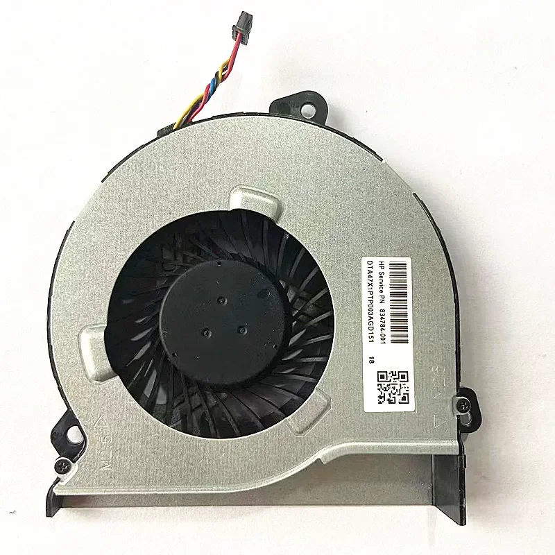 For HP HP Shadow Genie 1st Generation 15-AK TPN-Q159 834784-001 Cooling Fan