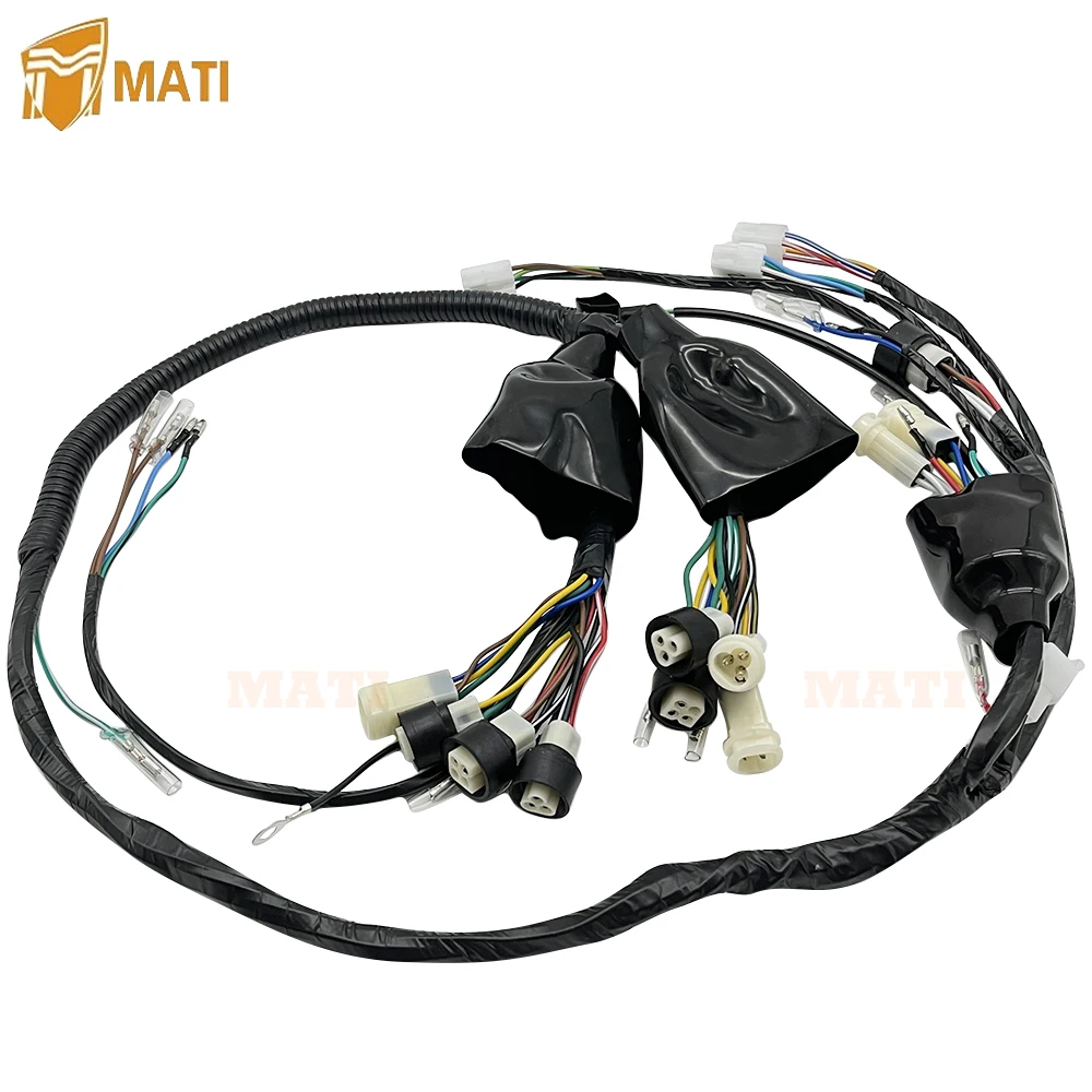 MATI Wire Wiring Harness Main Electrical Harness for Yamaha Warrior 350 YFM350 YFM350X 1988 2XK-82590-10-00