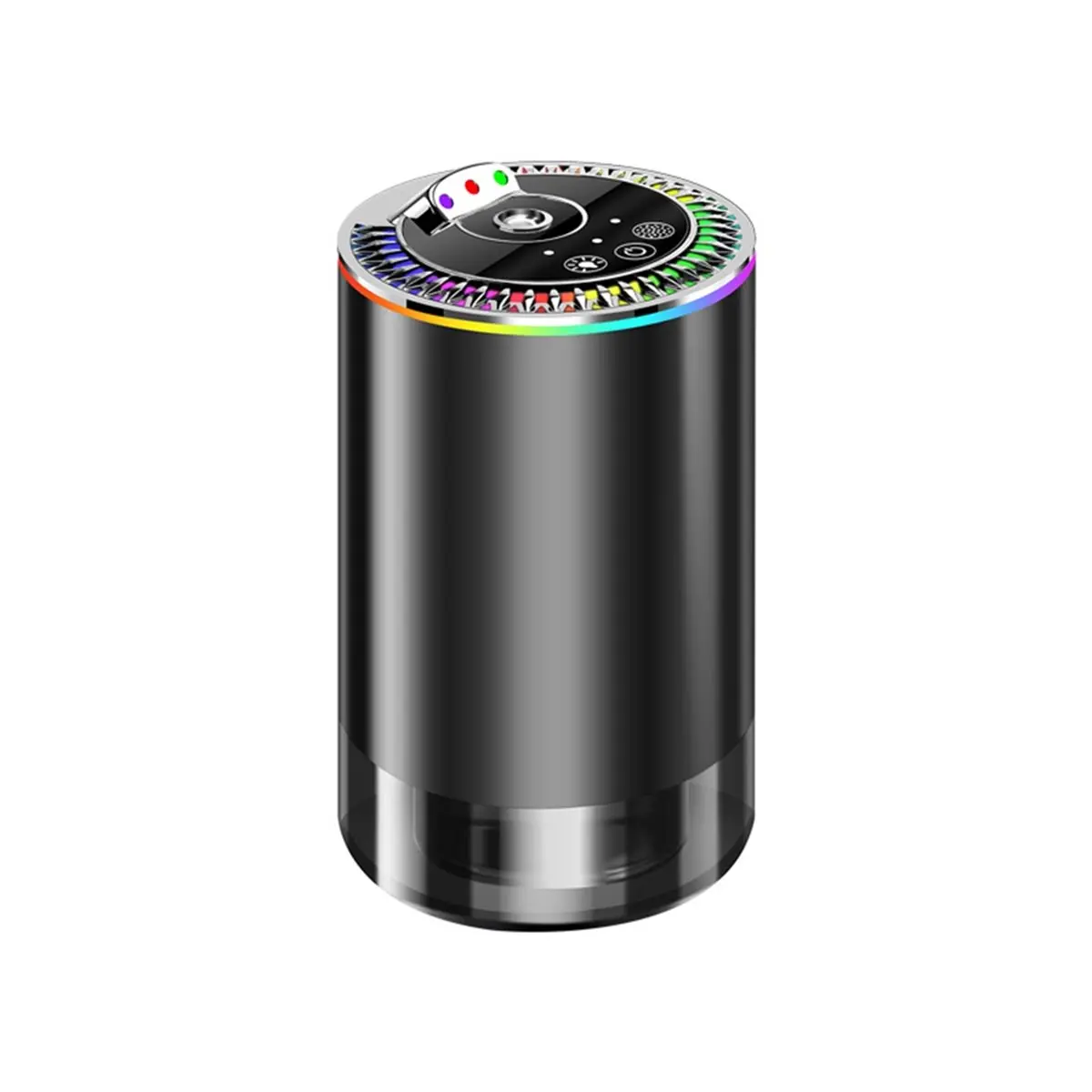 [N84R] Car Air Freshener with Top Light 3-Color Car Perfume Fragrance Diffuser Deodorization Aroma Fragrance Diffuser