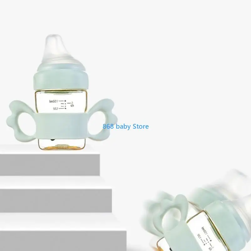 29EE Zuigflesgreep voor pasgeborenen, brede melkfles, handschacht voor zuigfles