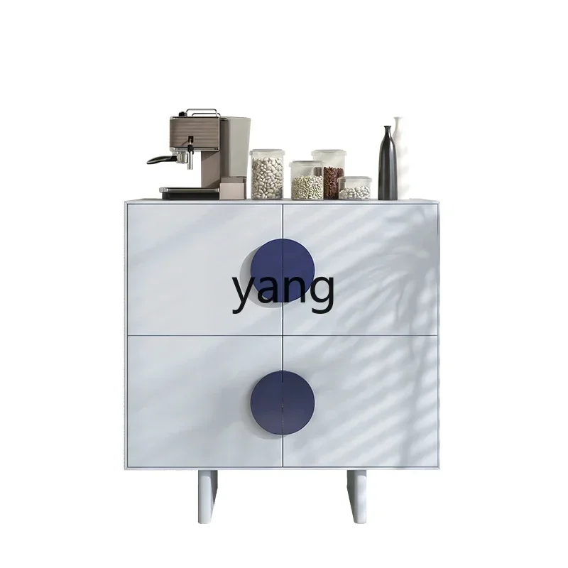 LH side cupboard storage cream wind against the wall tea and wine cabinet