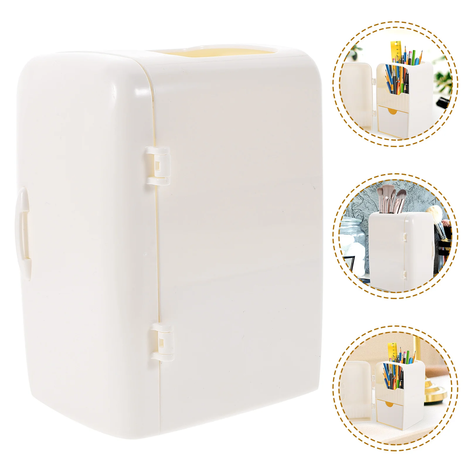 حامل أقلام كبير للمكتب منظم مكتبي فريد من نوعه لأقلام الرصاص وأقلام التلوين وفرش المنزل والمكتب والدراسة والتخزين والقرطاسية #6