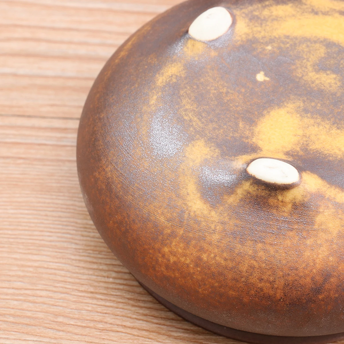 

Ceramic Vintage Incense Burner Compact Aroma Therapy Tool for Office Meditation Room Desktop Decoration Yellow Censer