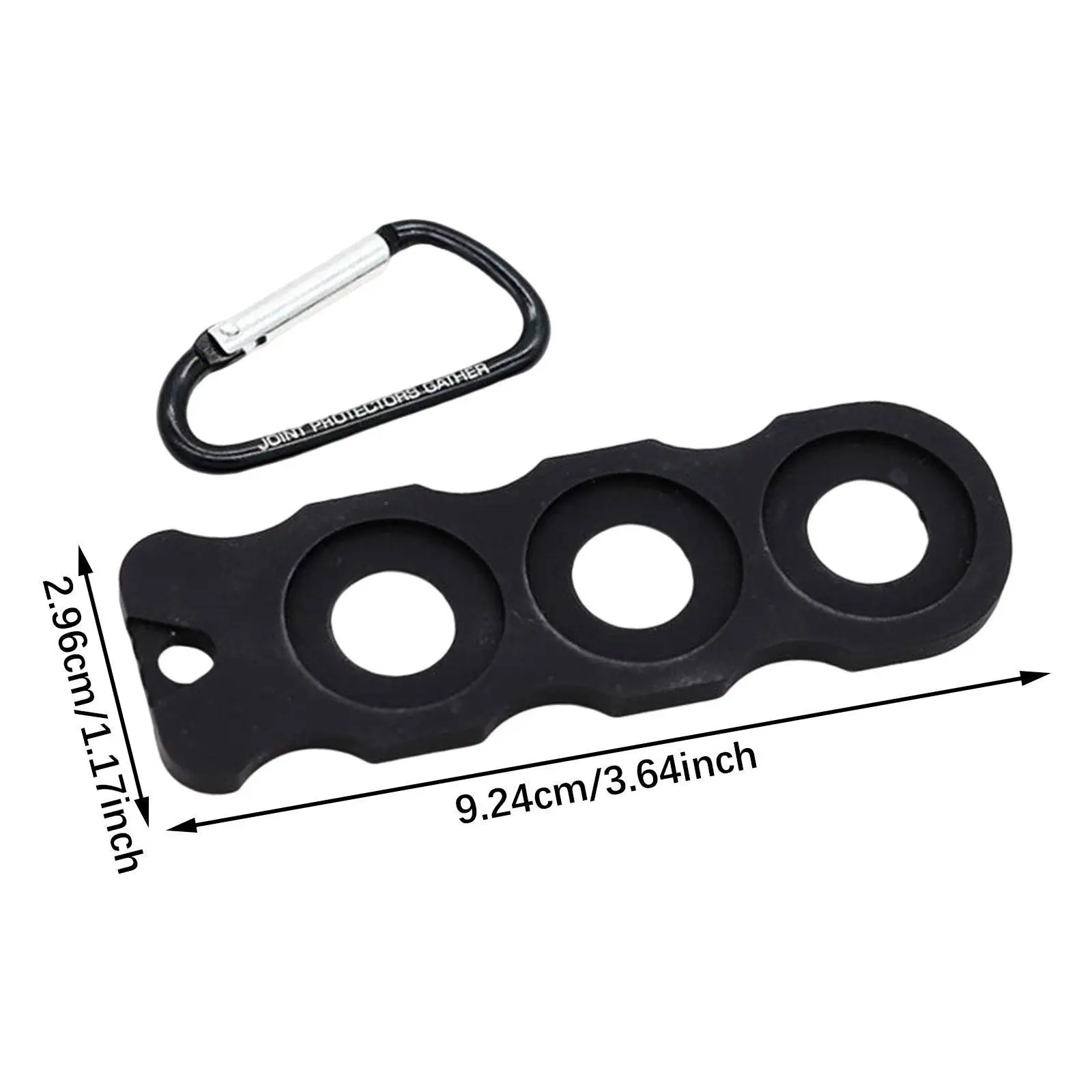 Protector de juntas para tacos de billar, suave, 3 agujeros, accesorios de billar, funda, tapas protectoras, soporte Protector de juntas para palo de billar