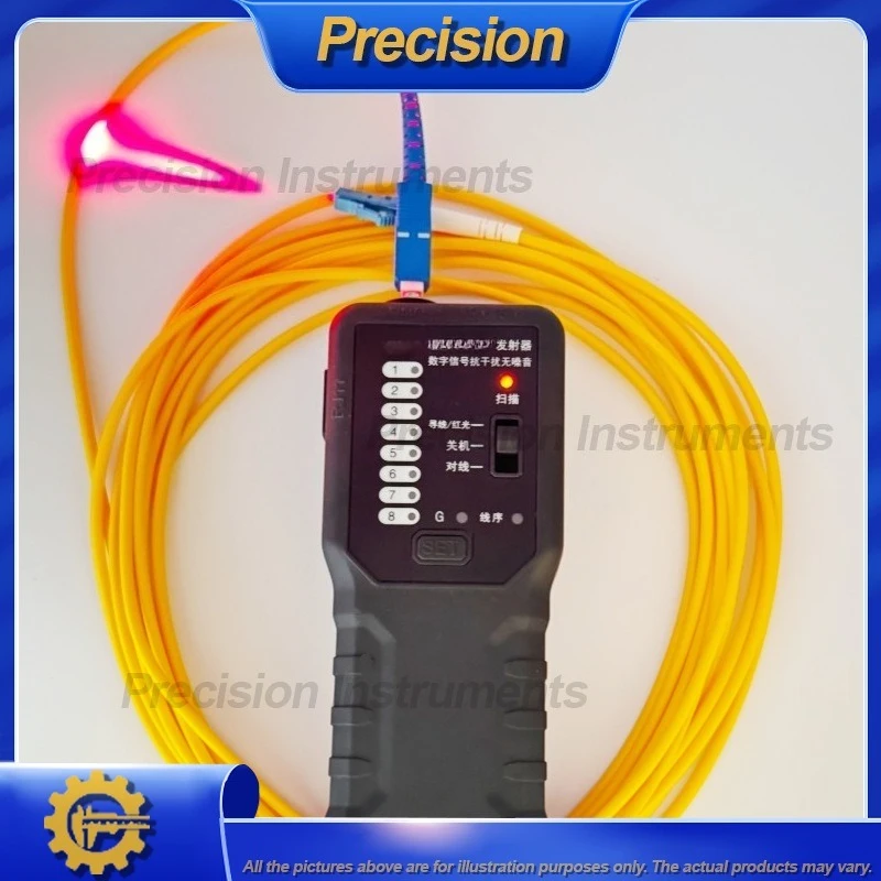 2026 Digital Network Cable Tester with POE Detection Signal Finder Anti-interference Line Tracker for Ethernet Wiring