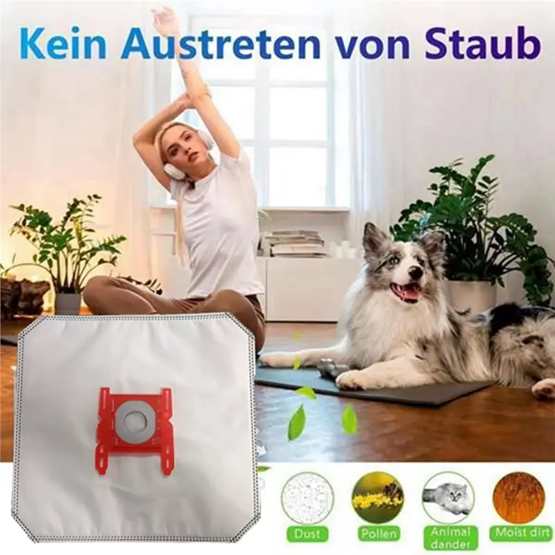 【DURADERO】Bolsa para polvo para BSA2100 / BSA2200 / BSG71310 / BSG71370 / BSG71360, accesorios de repuesto, bolsas para polvo no tejidas