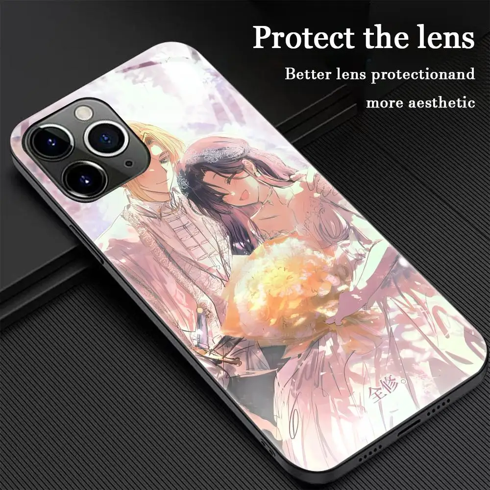 ZENSHU أنيمي كول جراب هاتف آيفون 16 15 14 13 12 11 X XR XS 8 Plus Mini Pro Max الزجاج المغناطيسي جراب هاتف #4