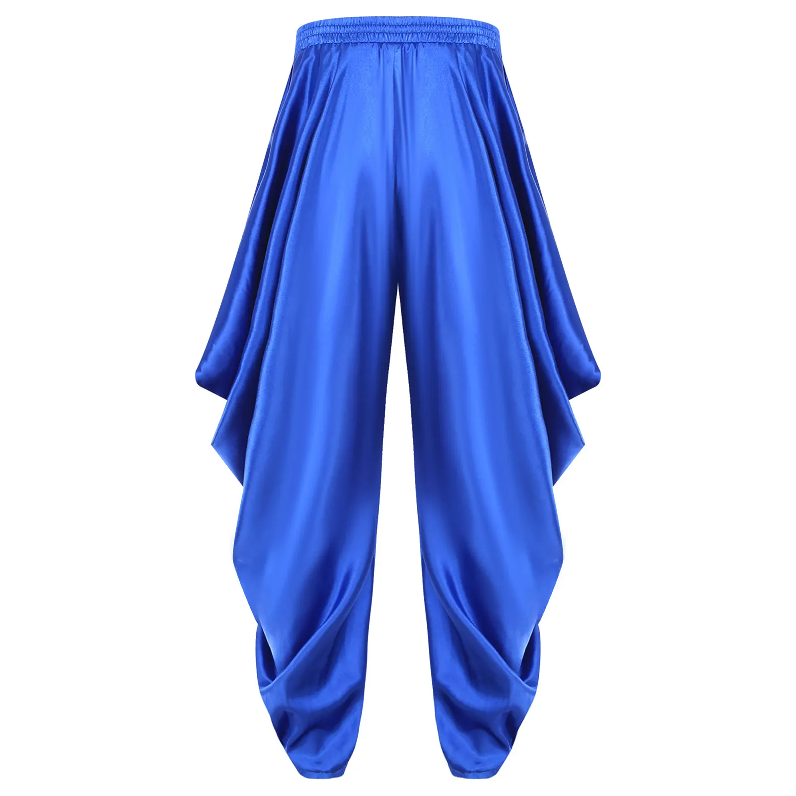 Pantaloni Harem etnici arabi da uomo Pantaloni medievali vittoriani antichi del Medio Oriente Festival di Halloween Cosplay Pantaloni alla moda quotidiana