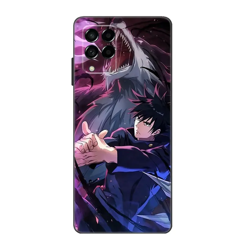 Toji Fushiguro Jujutsu Kaisen Phone Case For Samsung Note 10 Lite 20 Ultra M04 M13 M32 4G M14 M15 M23 M33 M42 M52 M53 M54 M55 5G