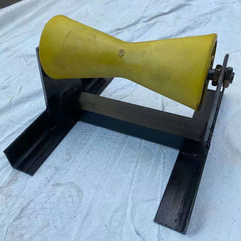 PE Pipe Roller Bracket Steel Pipe Pulley Roller Support Slide Tool Welding Support Welding Hosting 20-315