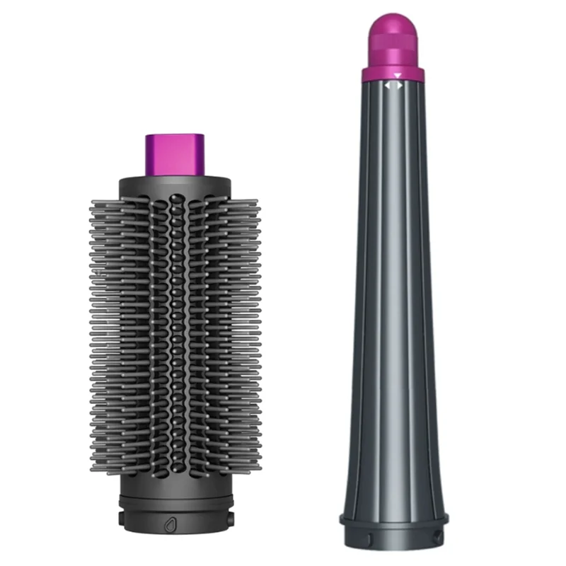 

ABUD-для Dyson Airwrap HS01 HS05 HS08 Совместимая круглая щетка для увеличения объема 0,78–1,4 дюйма, конические длинные бочки, насадки для щипцов для завивки