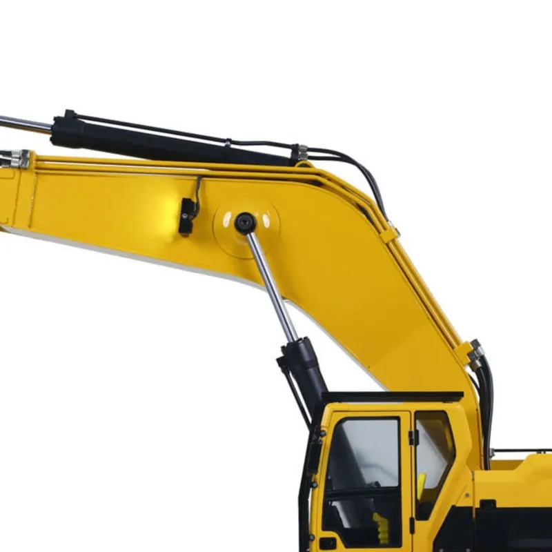 395F RC Digger 1/12 55KG! Metal Remote Control Hydraulic Tracked Excavator 2830 Brushless Motor Dual Pump System Flysky Radio