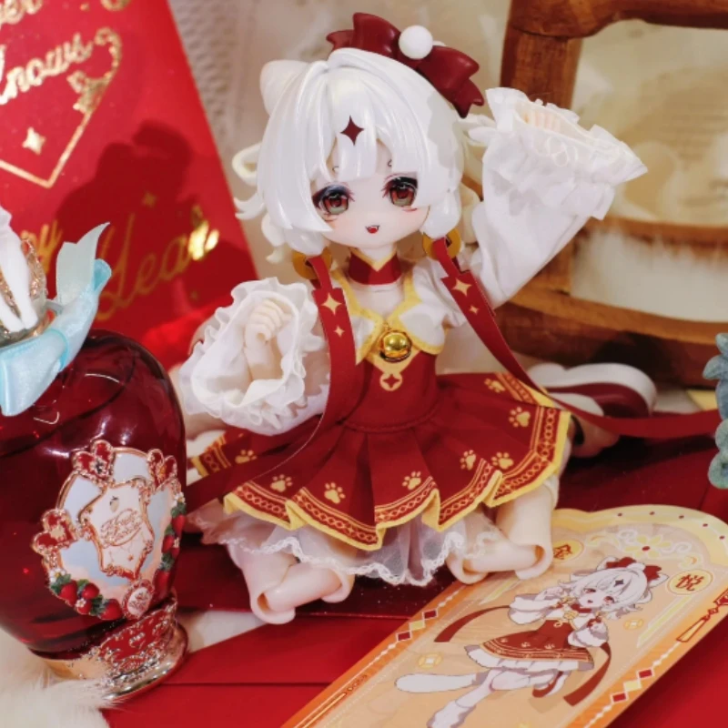 

Аутентичный Mi Tian третьего поколения, маленький знак Fortune, серия «Дух, слепая коробка», милое украшение для рабочего стола, подарок на день рождения