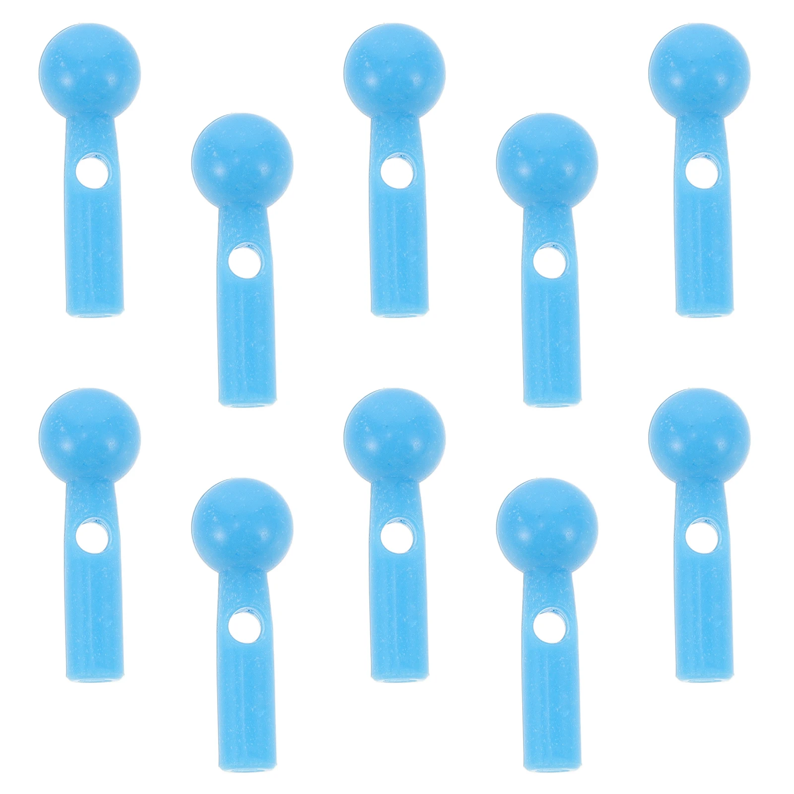 

10pcs Umbrella Tail Beads Replacement Foldable Repair Kit Accessories Plastic Bone Components Metal Covers Sun Parasol