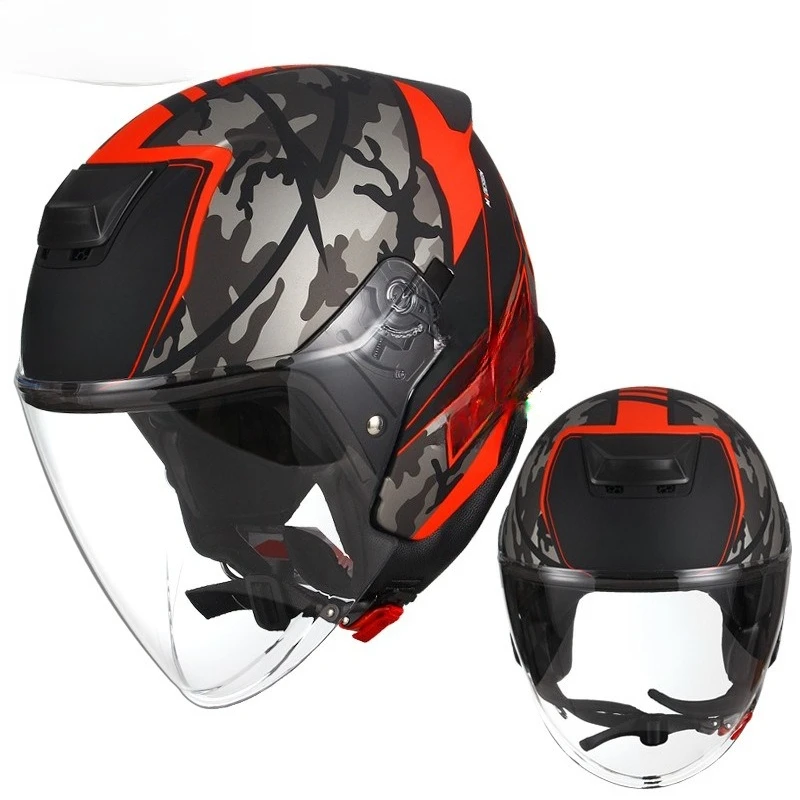 

Half Helmet 268 Four Seasons Locomotive Summer Helmet 3c Certified Electric Vehicle