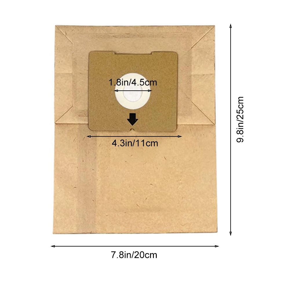 For Bissell For Zing 4122 Series Compatible Vacuum Cleaner Bag Set Six Packs of Effective Filtration Solutions