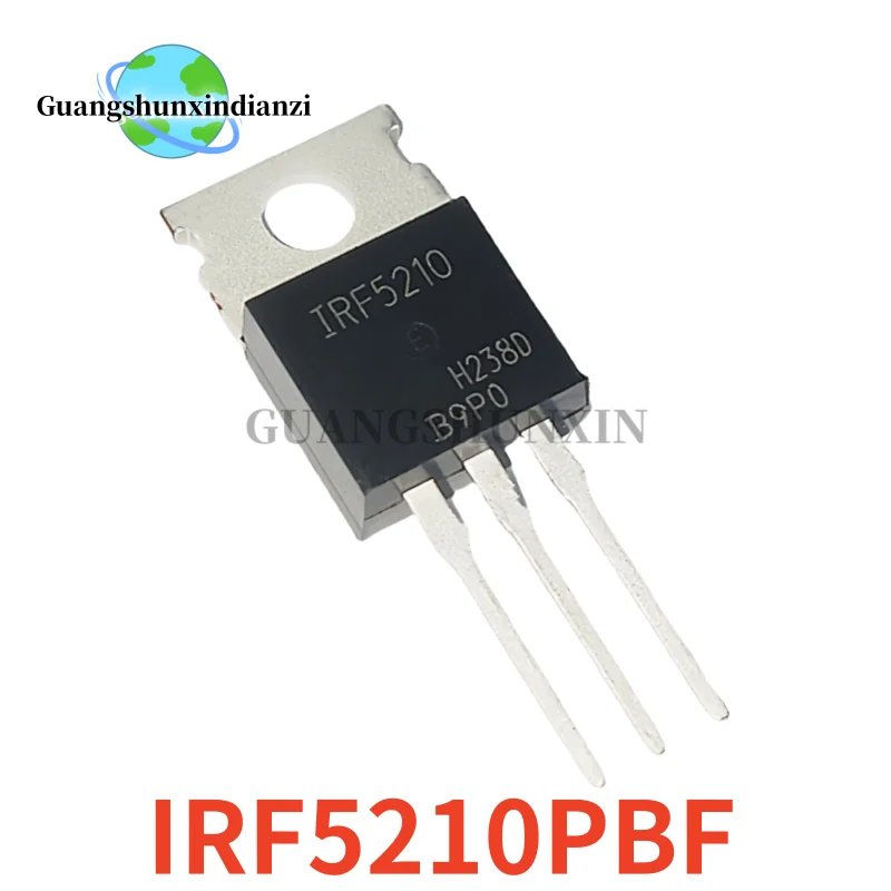 10-20-30pcs Brand New IRF5210 IRF5210PBF TO-220 100V 40A Field effect transistor In Stock