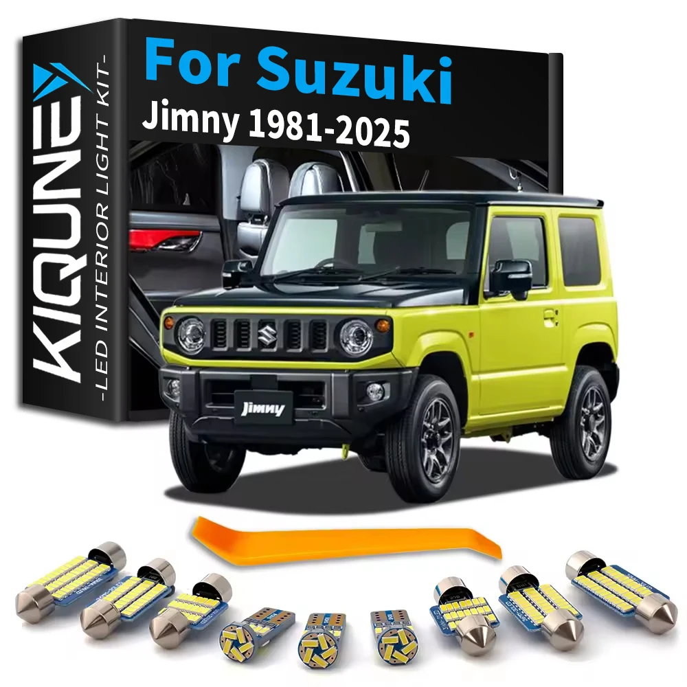 Interior LED Light Kit For Suzuki Jimny 1981-2007 2008 2009 2010 2011 2012 2013 2014 2015 2016 2017 2018 2019 2020 2021 2022