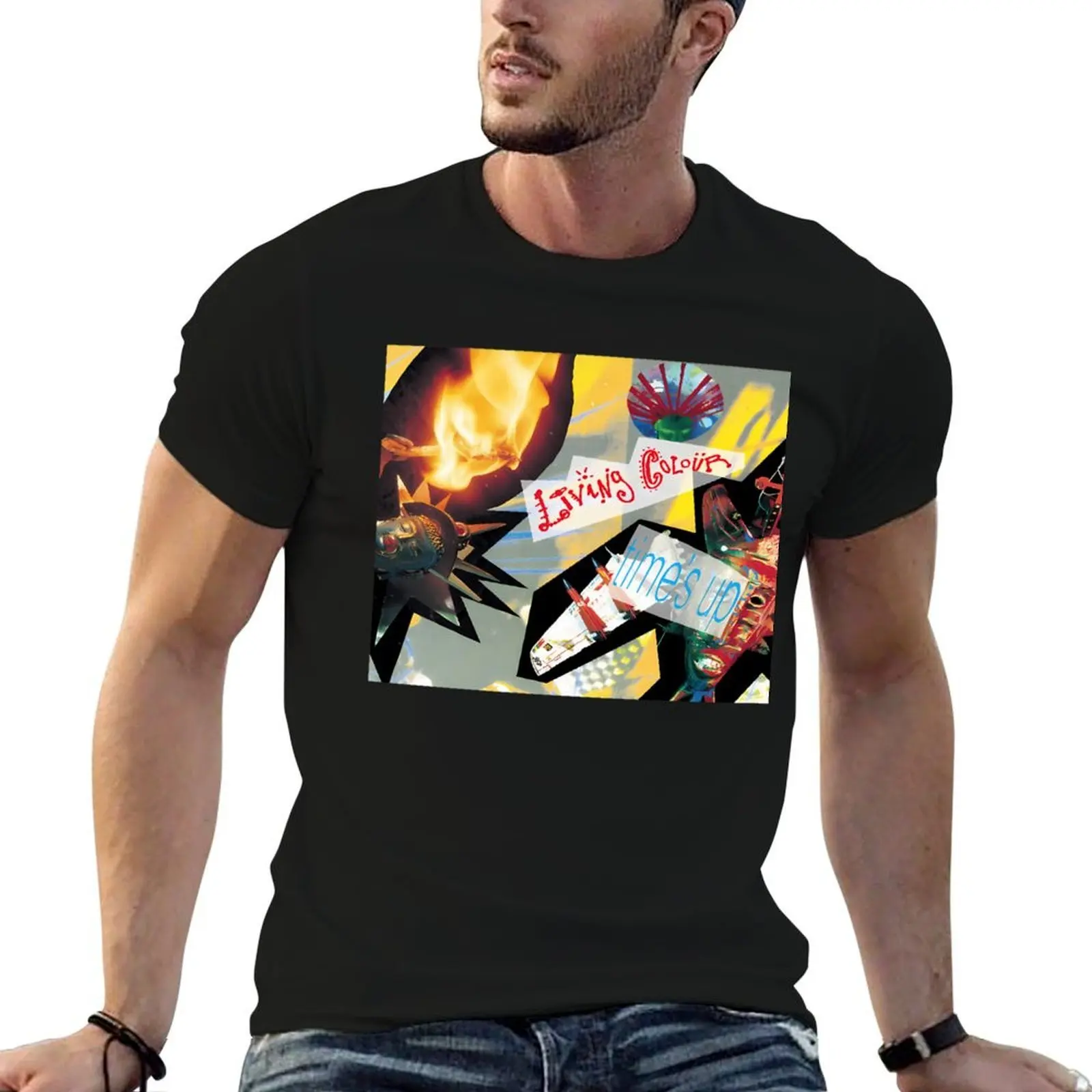 

Time's Up T-Shirt g man t shirts for men man t shirt cotton high quality T-Shirt
