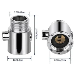 Shower Head Control Switch Flow Water Stop Valve Shower Heads One-Button Pause Water Controller Bathroom Accessories