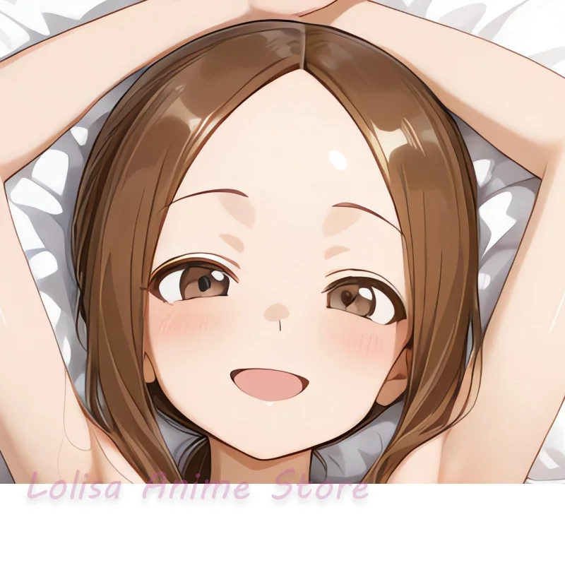 Dakimakura takagi-san Anime Body Pillow Cover Double-sided Print Pillowcase Life-size Birthday Gifts