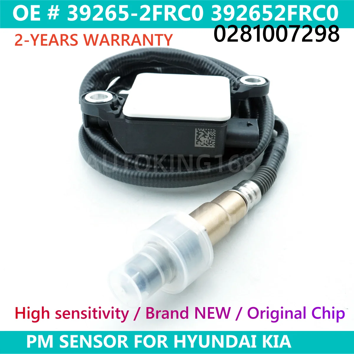

Датчик твердых частиц (PM-сенсор) 39265-2FRC0 392652FRC0 39265 2FRC0 0281007298 для Hyundai Kia Genesis G70 2019~2024