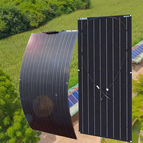 XINPUGUANG Monocrystalline Flexible Solar Panel 100W 120W 150W PV For battery light camping car Caravan Household Camping Yacht