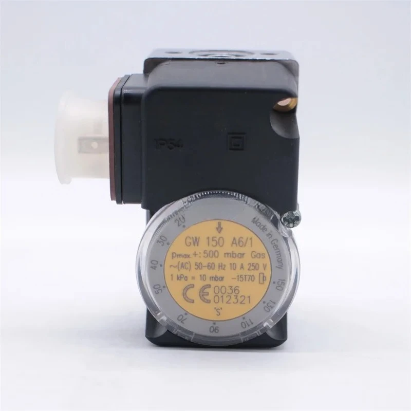 

Gas Pressure Switch Modular Mount 250VAC GW150A6/1 Adjustable Air Pressure Controller for Burner Boiler Industrial Combustion