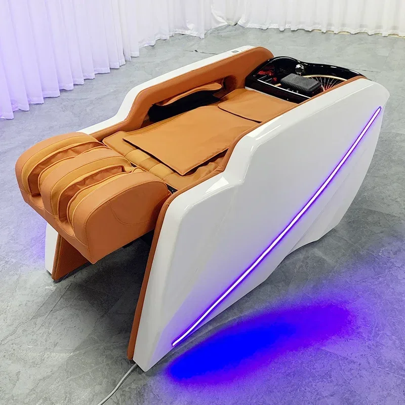 20031Automatic Intelligent Massage Shampoo Bed Barber Shop Multifunctional Head Therapy Massage Shampoo Bed