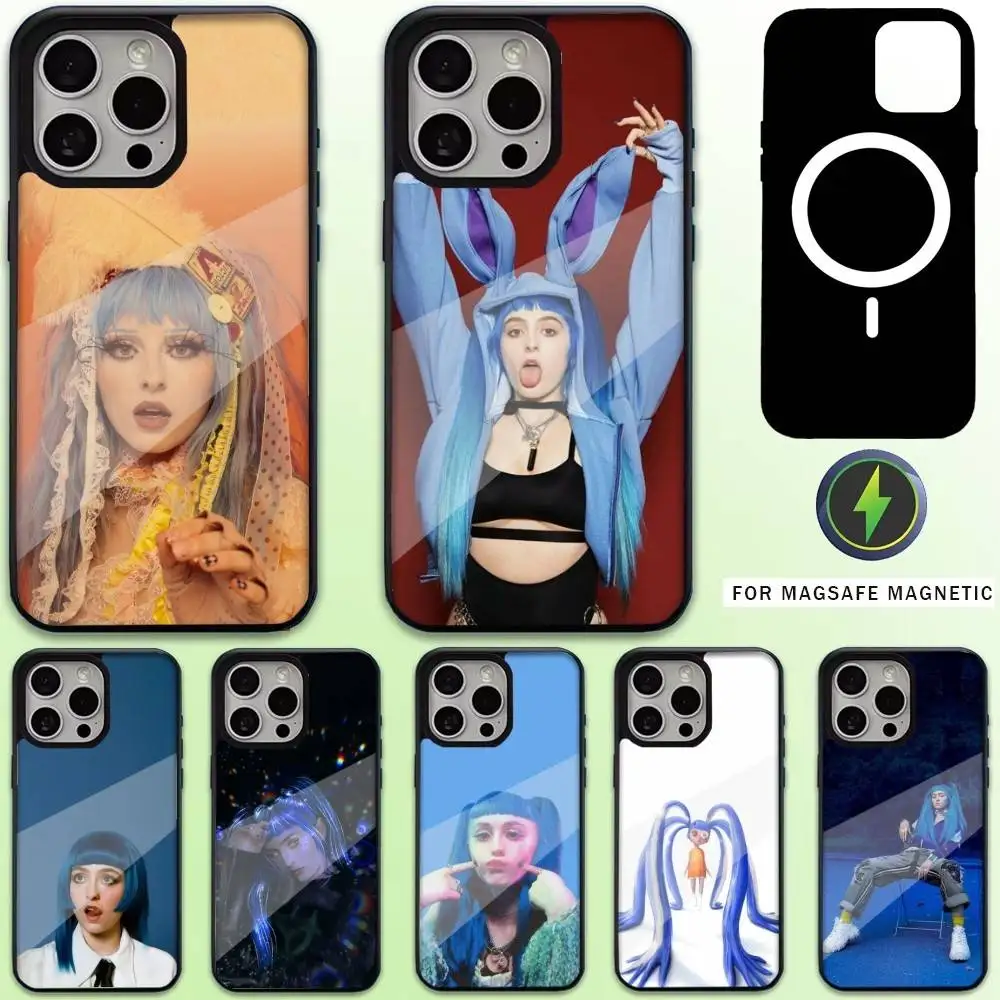 

Ashnikko Smoochies Phone Case For iPhone17,16,15,14,13,12,11 Plus,Pro Max Magnetic For Magsafe Wireless Charging