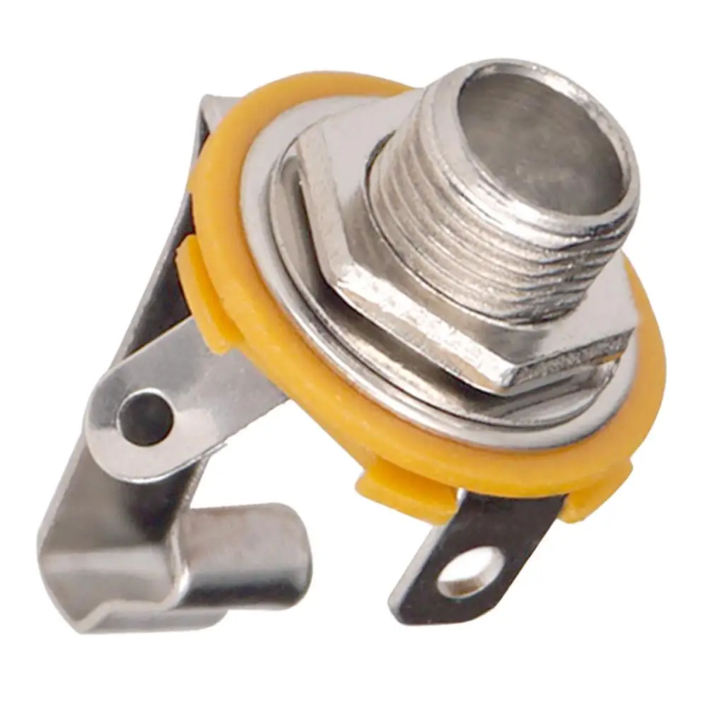 Electric Jack Socket High Quality Output Plate for Electric Guitar Bass Parts Replacement