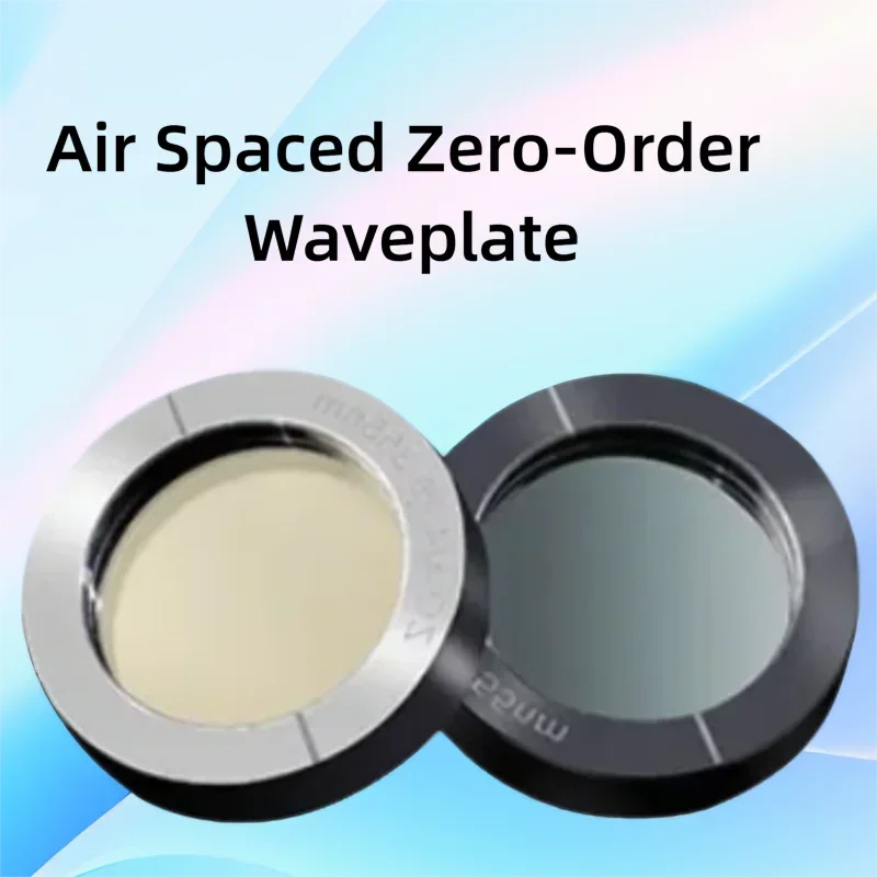 Air Spaced Zero-Order Waveplate for 213/257/266/280/343/355/375/397/399nm, High Power UV Laser, λ/4 λ/2 Retarder
