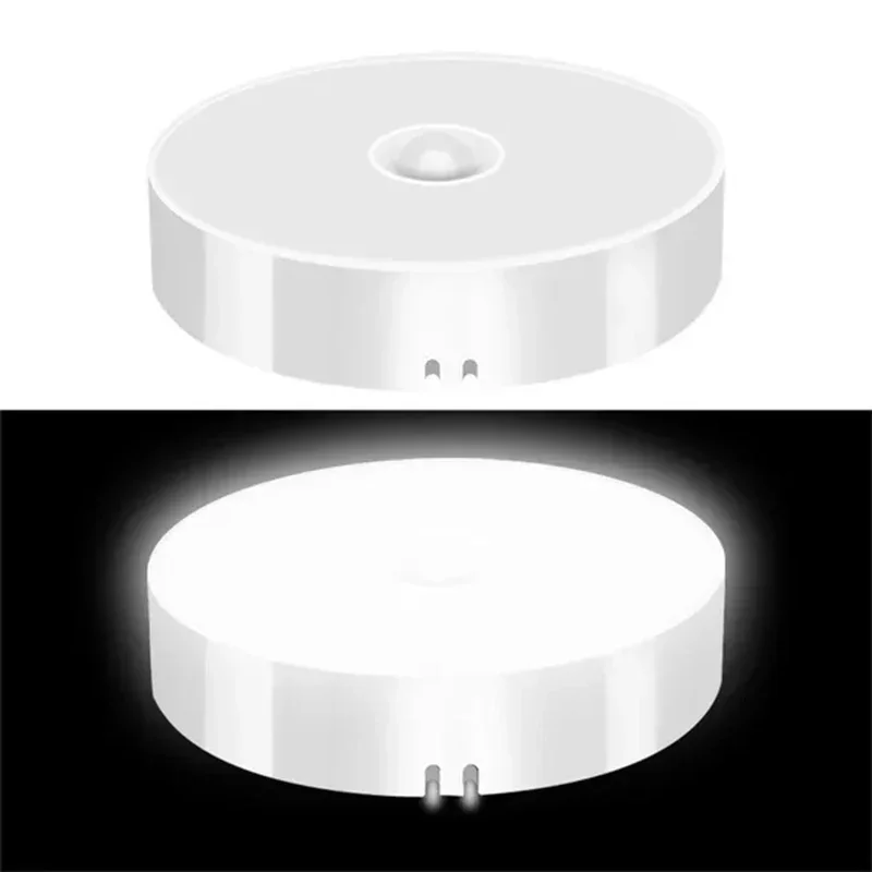 1/2PC Led Lights Suitable for Kitchen Cabinets Decoration Bedroom Wardrobe Light Stairs Lamps Room USB Charging Motion Sensor