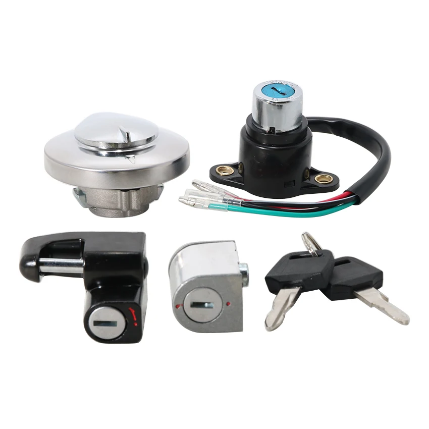 Ignition Switch Seat Lock Key Fuel Cap Suit For Suzuki DR250R 1998-2000 37000-13821 37110-13E01 44200-13831 95700-44810