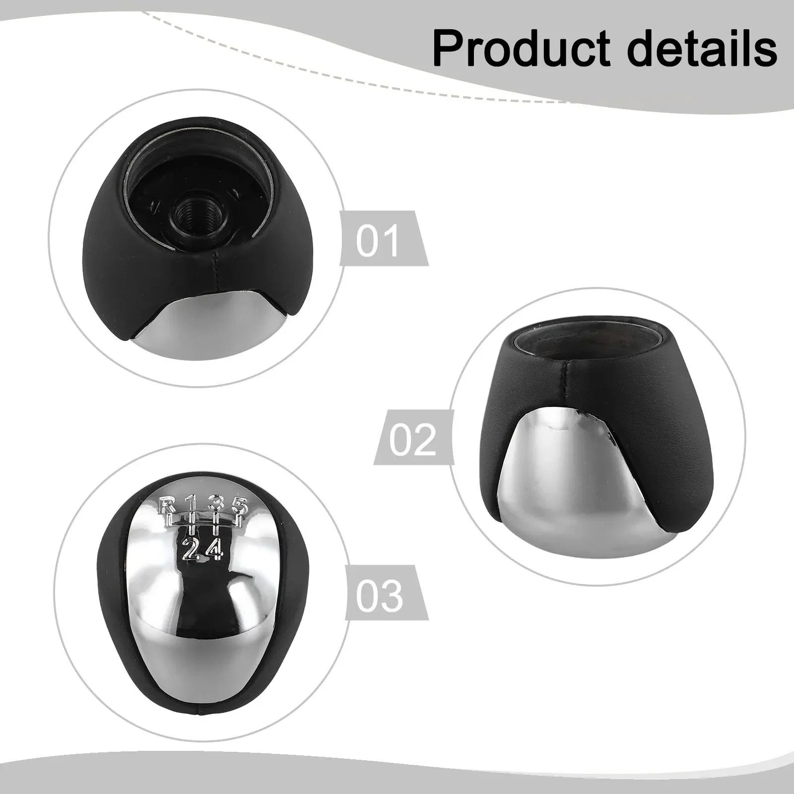 

Установка своими руками Черная ручная ручка переключения передач 5-скоростная простая установка Ручная коробка передач Премиум-дизайн