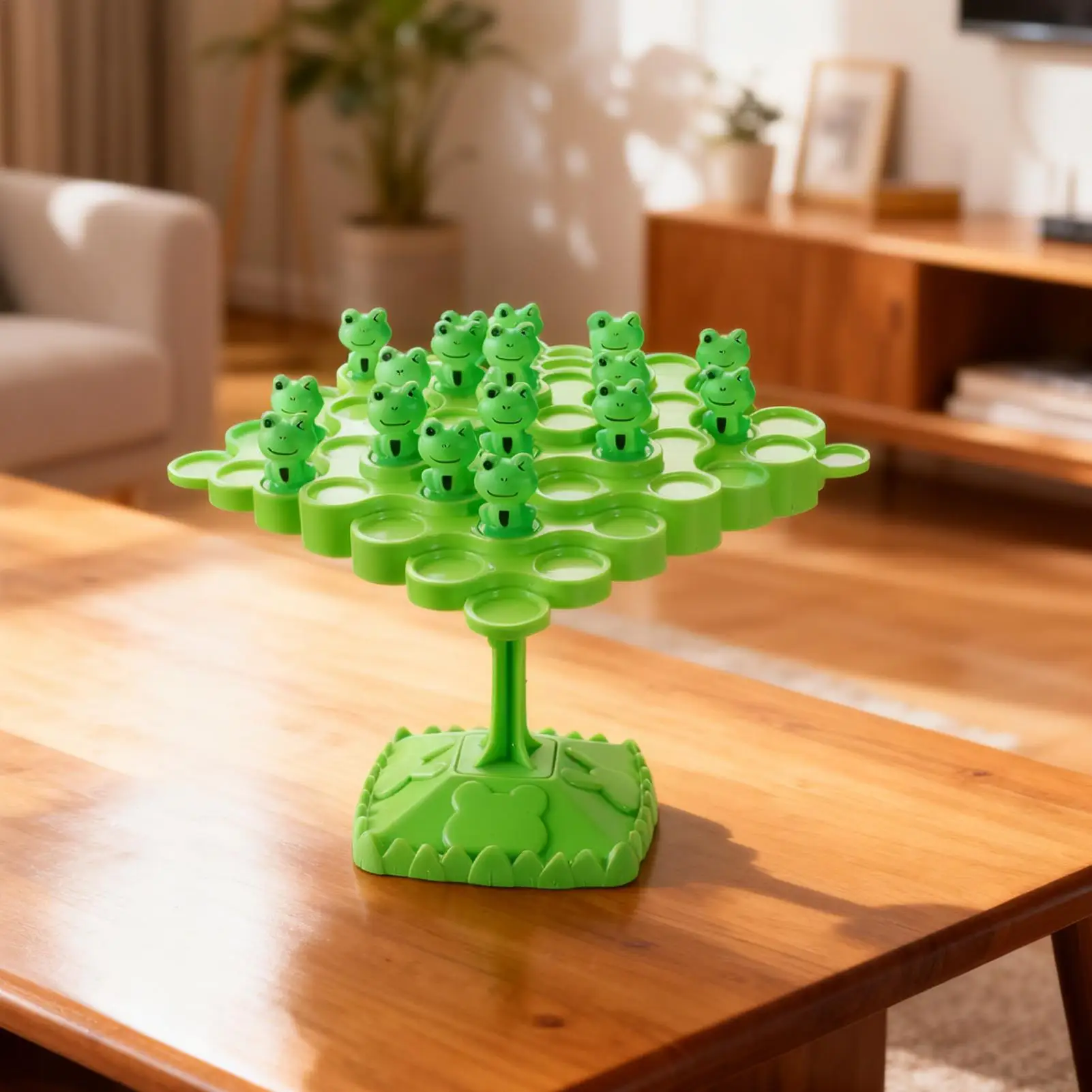 Balance Games For Kids Interactive Educational Parent-Child Kids Frog Balancing Game Stacking Toys For Boys Girls Adults Home