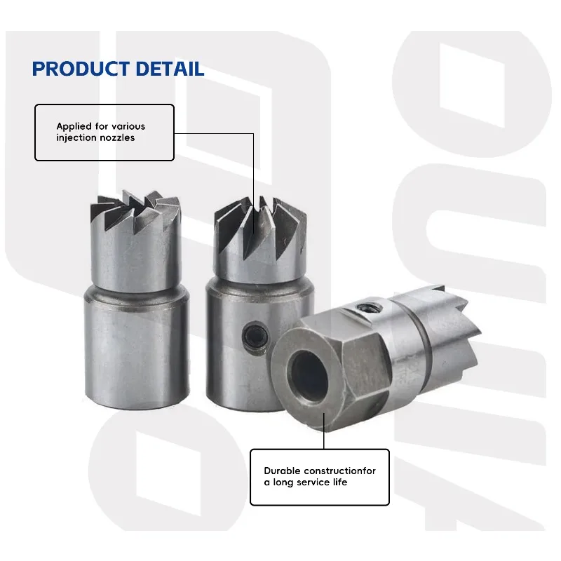Zittensnijderset en reinigingsset voor dieselinjector