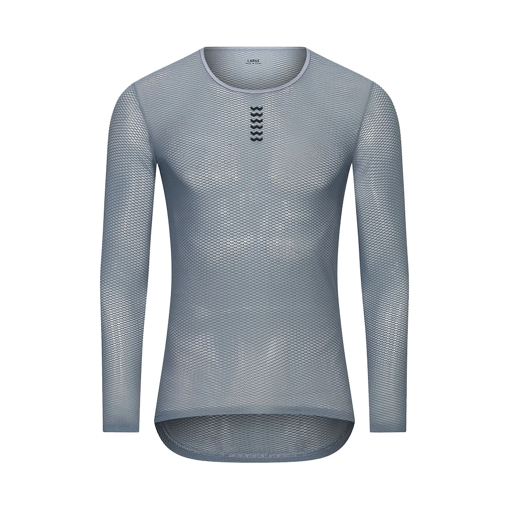 YKYWBIKE Fahrradtrikot Langarm Unisex Unterwäsche Rennradbekleidung Mesh-Basisschicht MTB Rennrad Sportbekleidung – Detail 10