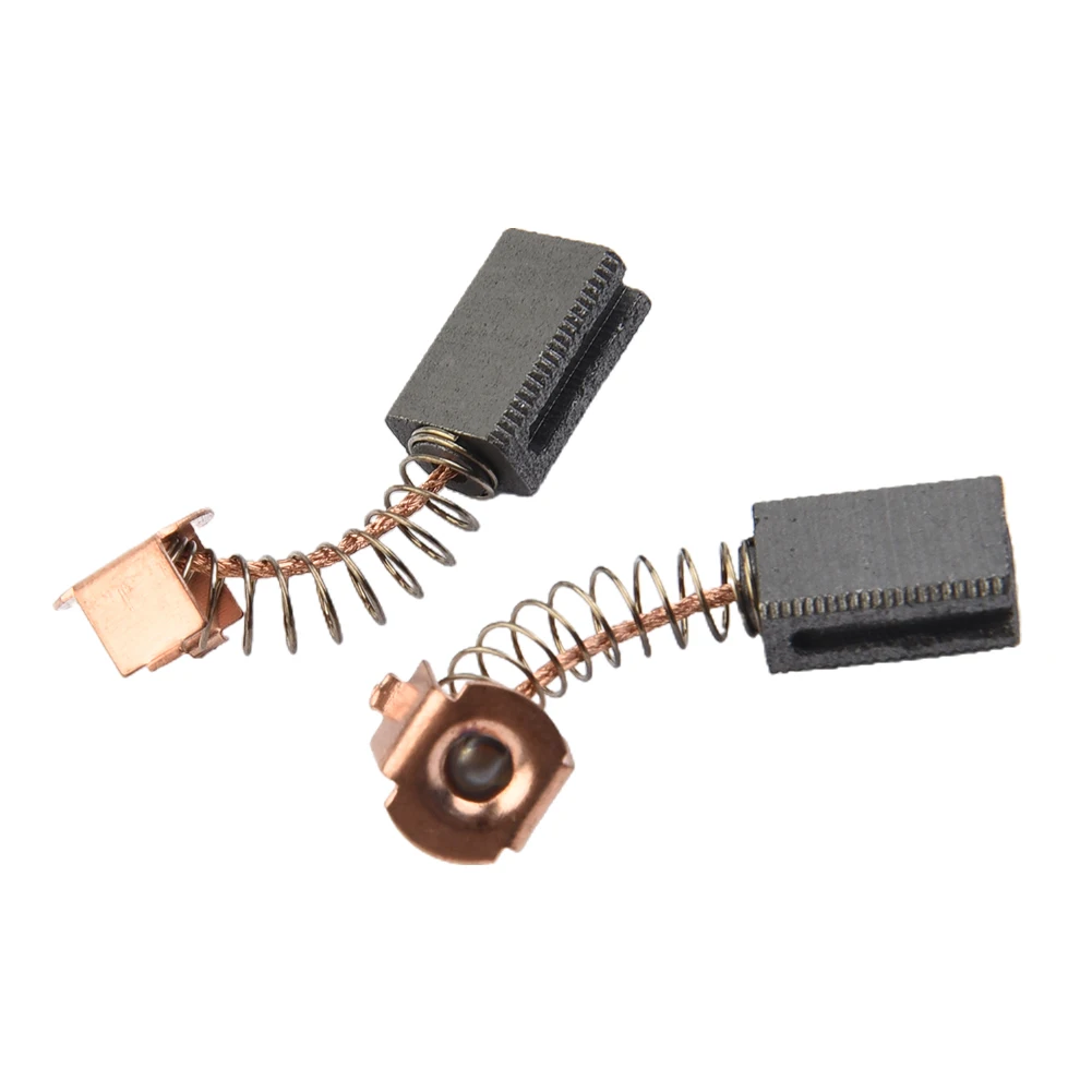 2pcs 12mm X 8mm X 5mm Carbon Brushes Replacement For Angle Grinder & Electric Drill Motor Spare Parts Compatible With