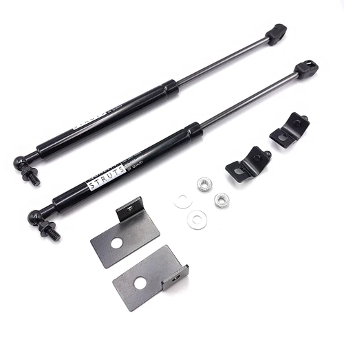 Imagen 2 del producto Resortes de Gas para capó de camioneta Mitsubishi Triton L200, elevadores de capó, se adapta a 2019-2023