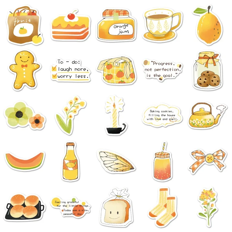 Autocollants décoratifs Graffiti créatifs personnalisés dessinés à la main, 100 pièces