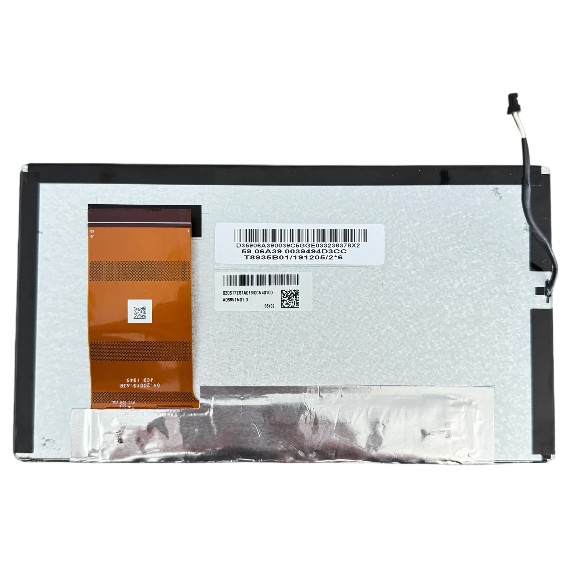 New A068VTN01.0 A068VTN01.1 TFT 6.8" LCD Display Screen Panel for Pioneer DVD Screen Repair and Replacement